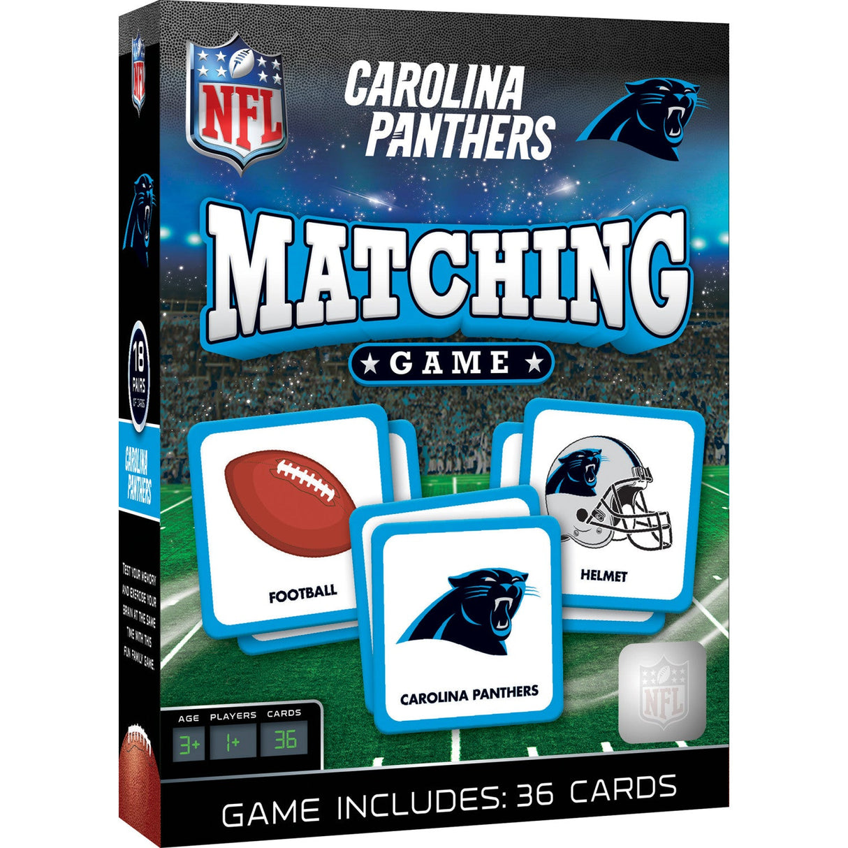 Carolina Panthers Matching Game by MasterPieces Puzzle Company INC