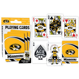 Missouri Tigers Playing Cards - 54 Card Deck by MasterPieces Puzzle Company INC