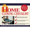 Home Closing Checklist