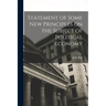 Statement of Some New Principles on the Subject of Political Economy