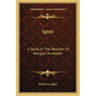 Spirit: A Study In The Relation Of Religion To Health