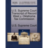 U.S. Supreme Court Transcript of Record West V. Oklahoma Tax Commission