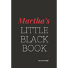 Martha's Little Black Book.: Martha's Little Black Book.