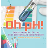 Oh pH! Understanding H+, OH- and pH of Solutions and Using Indicators Grade 6-8 Physical Science