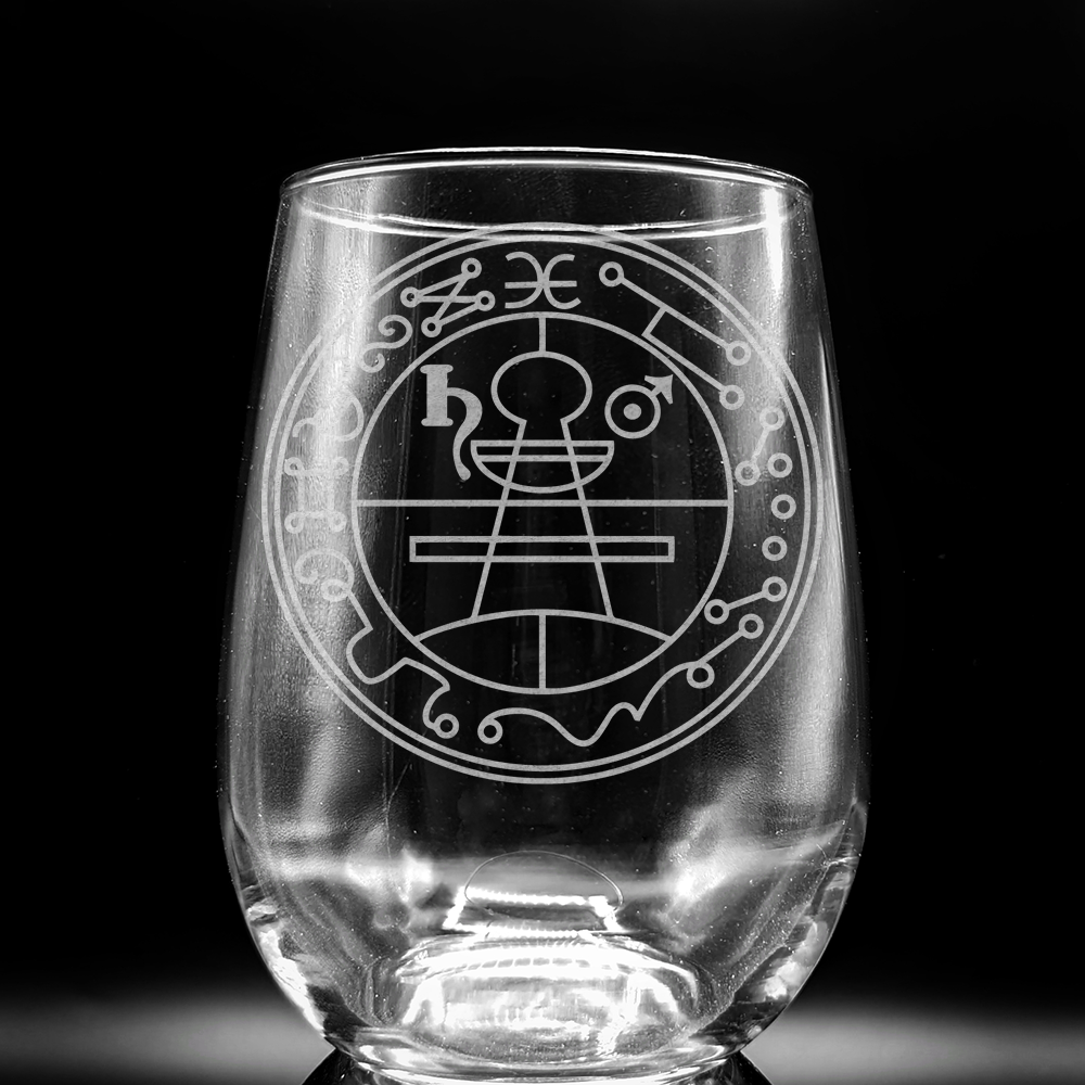 ARCANE Wine Glasses by LumEngrave