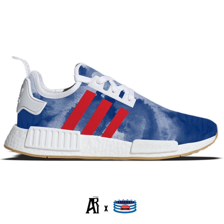 "Watercolor" Adidas NMD R1 Casual Shoes by Stadium Custom Kicks