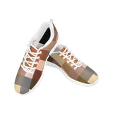 Womens Sneakers, Brown Running Shoes by inQue.Style