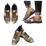 Womens Sneakers, Brown Running Shoes by inQue.Style