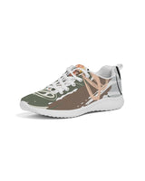 Womens Sneakers - Green Retro Style Low Top Canvas Running Shoes by inQue.Style