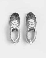 Womens Sneakers - Grey Tie-dye Style Canvas Sports Shoes / Running by inQue.Style