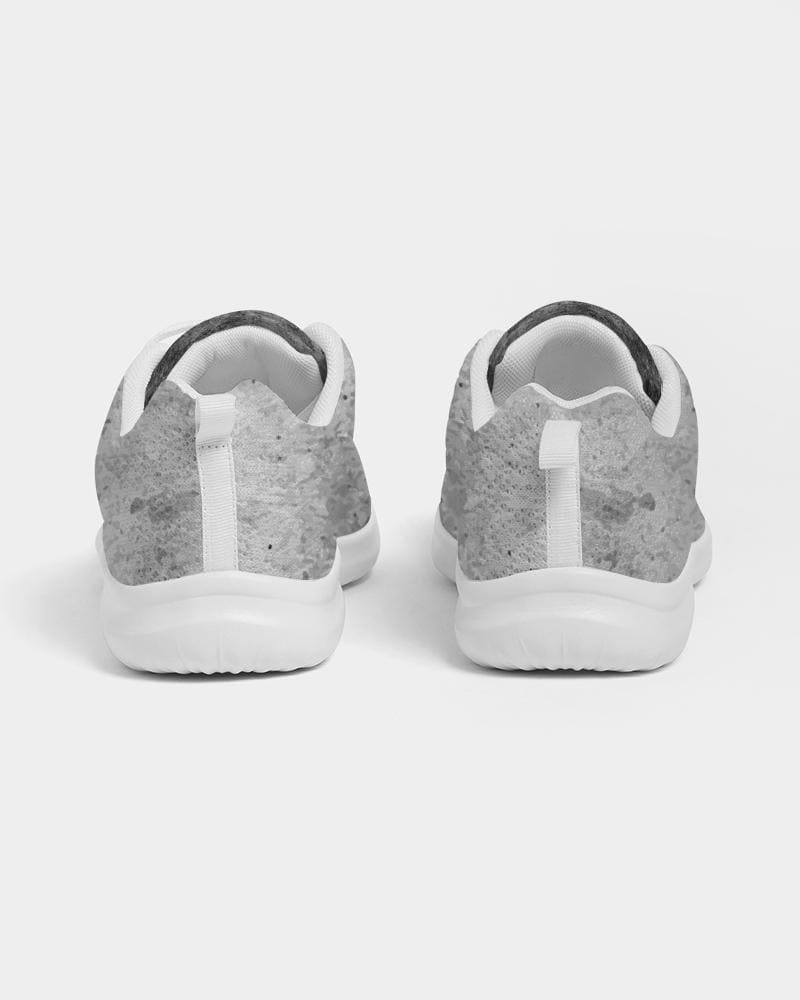 Womens Sneakers - Grey Tie-dye Style Canvas Sports Shoes / Running by inQue.Style