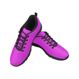 Womens Sneakers, Purple and Black Running Shoes by inQue.Style