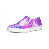 Womens Sneakers - Purple Tie-dye Style Canvas Sports Shoes / Running by inQue.Style