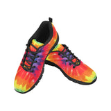 Womens Sneakers, Rainbow Print Running Shoes by inQue.Style