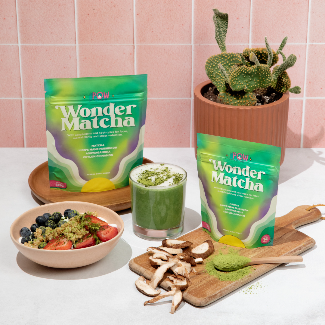 Best Seller Bundle: Wonder Matcha Wonder MCT Focus Creamer (Save 10%) by Pow