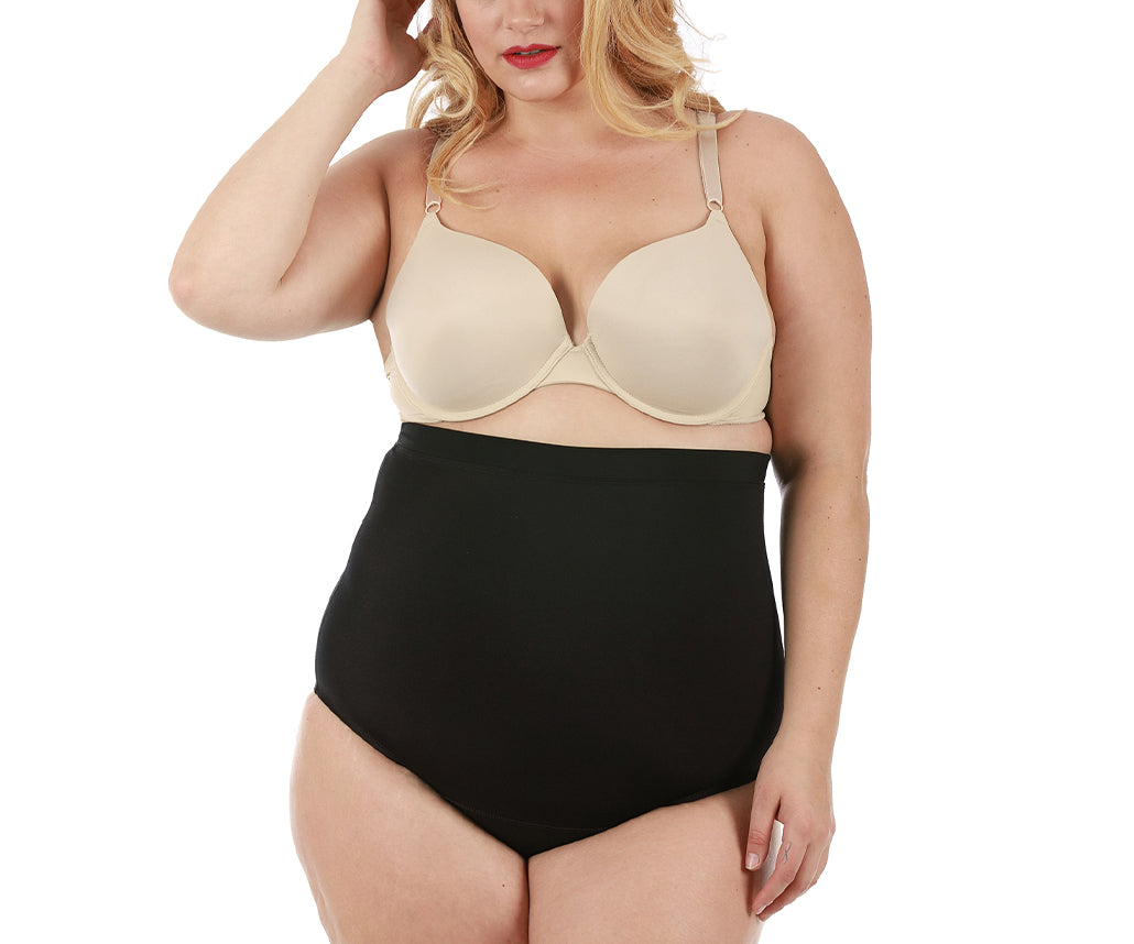 InstantFigure Shapewear Curvy Hi-waist Slimming Panty WPY019C by InstantFigure INC