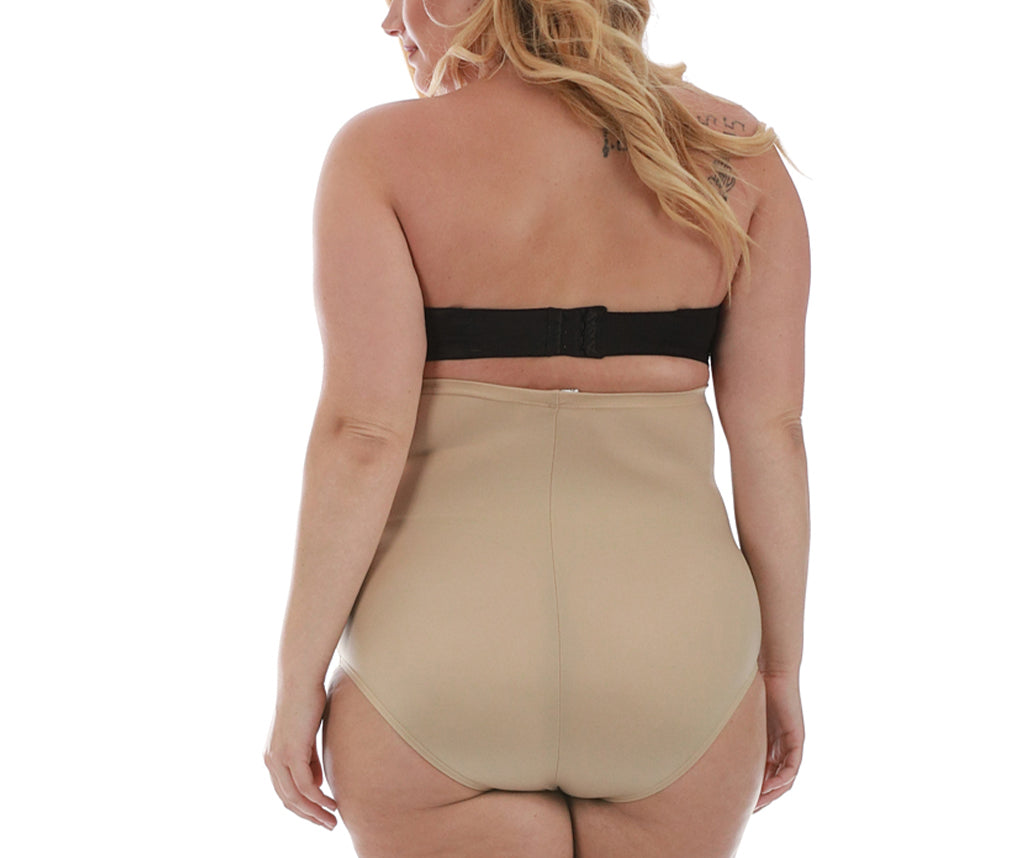 InstantFigure Shapewear Curvy Hi-waist Slimming Panty WPY019C by InstantFigure INC