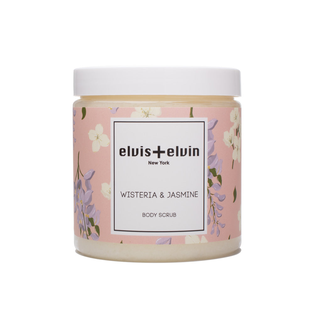 Body Scrub - wristeria & jasmine by elvis+elvin