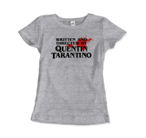 Written and Directed by Quentin Tarantino (Bloodstained) T-Shirt by Art-O-Rama Shop - Vysn