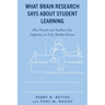What Brain Research Says about Student Learning: How Parents and Teachers Can Capitalize on It for Student Success