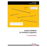 Analytic Methodsfor Nonlinear Equations: A Compendium