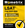 LSAT Prep 2025-2026 - 3 Full-Length Practice Tests, LSAT Secrets Study Guide and Exam Review Book with Detailed Answer Explanations: [9th Edition]