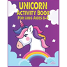 Unicorn Activity Book For Kids Ages 6-8