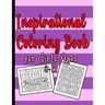 Inspirational Coloring Book for Girls Ages 8-12: A beautiful Pink and Purple Quote Coloring Books for Teens Girls 8.5" x 11", 80 pages