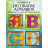 Decorative Alphabets Stained Glass Pattern Book