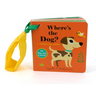 Where's the Dog?: A Stroller Book: (An Interactive, Sensory Lift-The-Flap Book with Felt Flaps and a Mirror for Babies & Toddlers. Friendly Pets Inclu