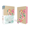 NIV, Journal the Word Bible for Teen Girls, Imitation Leather, Gold/Floral: Includes Hundreds of Journaling Prompts!