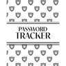 XL Large Print Password Tracker (Lock Shield Gray): 8"x10" 450+ Alphabetical Password Logbook for Easy Organization; Perfect for Seniors with its 16 p