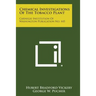 Chemical Investigations of the Tobacco Plant: Carnegie Institution of Washington Publication No. 445