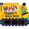 Digger's Busy Day: Shaped Board Book