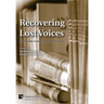 Recovering Lost Voices: Nineteenth-Century British Literature