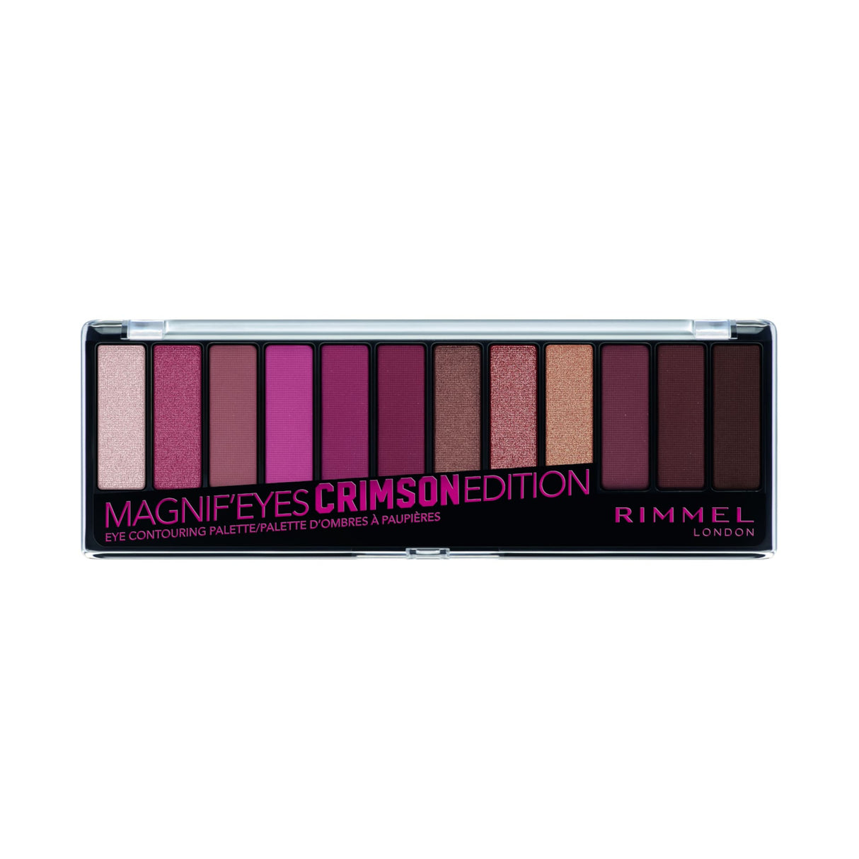 RIMMEL LONDON Magnif'eyes Eyeshadow Palette - Crimson Edition