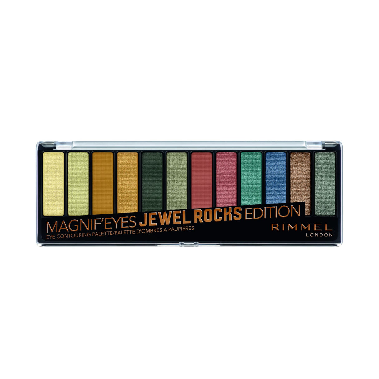 RIMMEL LONDON Magnif'eyes Eyeshadow Palette - Jewel Rocks Edition