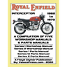ROYAL ENFIELD 750cc INTERCEPTOR 1962 to 1970 WORKSHOP MANUALS & PARTS MANUALS COMPILATION - ALL MODELS