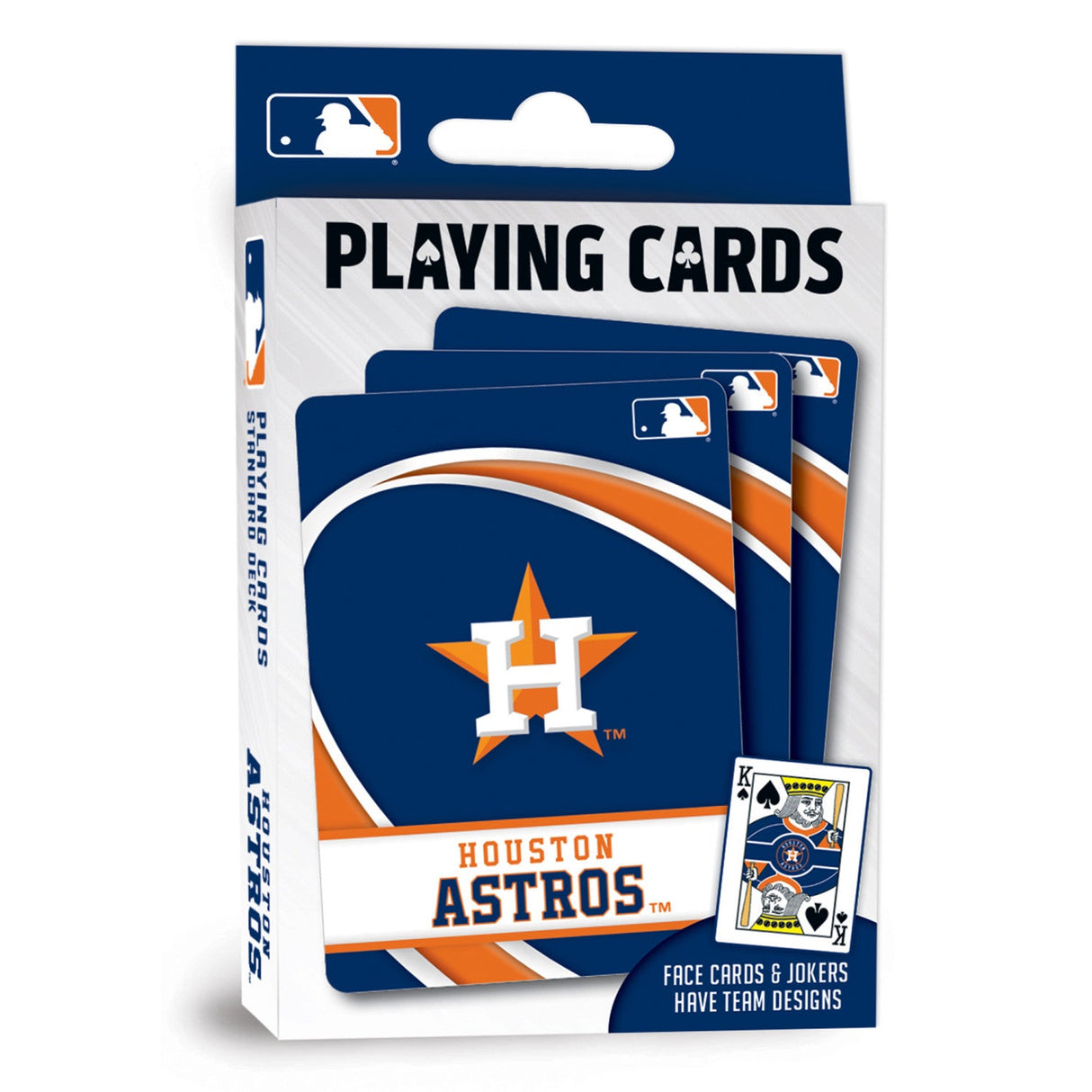 Houston Astros Playing Cards - 54 Card Deck by MasterPieces Puzzle Company INC