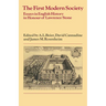The First Modern Society: Essays in English History in Honour of Lawrence Stone