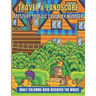Travel & Landscape Mystery Mosaic Color By Number Adult Coloring Book Discover The Magic: Large Print Mystery Mosaic Color By Number(Adult color by nu