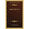 English Folk-Lore