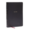 KJV Giant Print End-Of-Verse Reference Bible, Black Leathersoft, Red Letter, Comfort Print