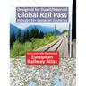 Icon and Info Illustrated European Railway Atlas: Designed for Eurail/Interrail Global Rail Pass - Includes 33+ European Countries
