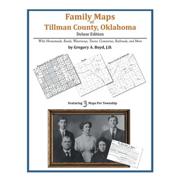 Family Maps of Tillman County, Oklahoma