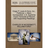 Edgar P. Lewis & Sons, Inc., Petitioner, V. Mars, Incorporated. U.S. Supreme Court Transcript of Record with Supporting Pleadings