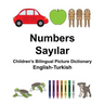 English-Turkish Numbers Children's Bilingual Picture Dictionary