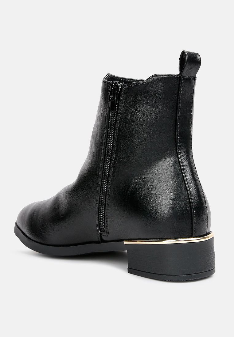 yacht winter basic ankle boots by London Rag