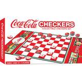 Coca-Cola Checkers Board Game by MasterPieces Puzzle Company INC