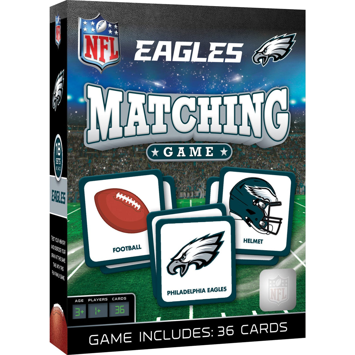 Philadelphia Eagles Matching Game by MasterPieces Puzzle Company INC